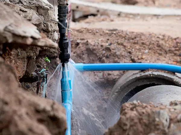 Burst Pipe Cleanup in Hoschton