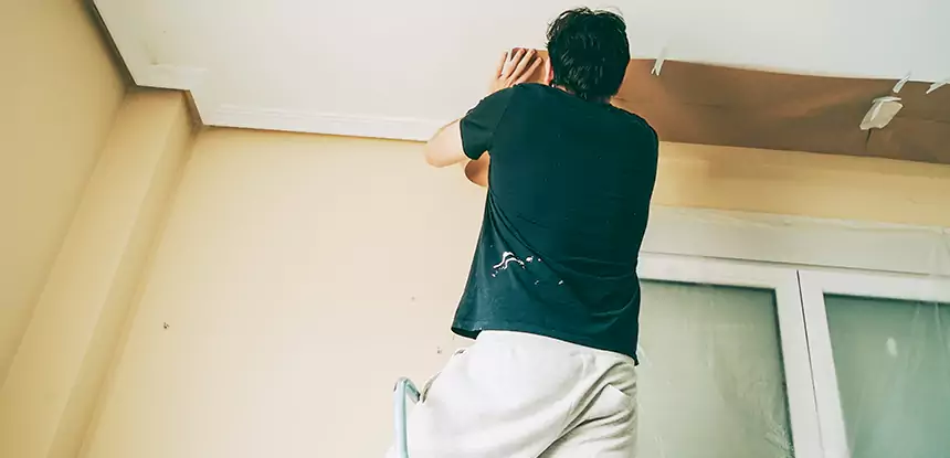 Ceiling Water Damage Repair in Hoschton