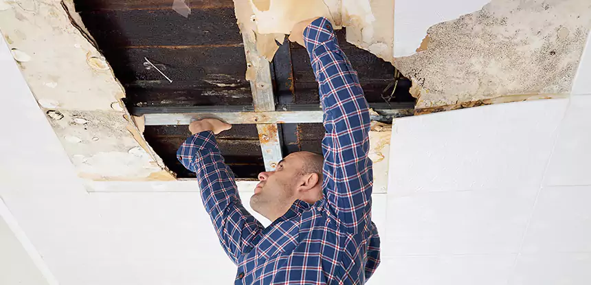 Attic Wood Rot Repair in Hoschton