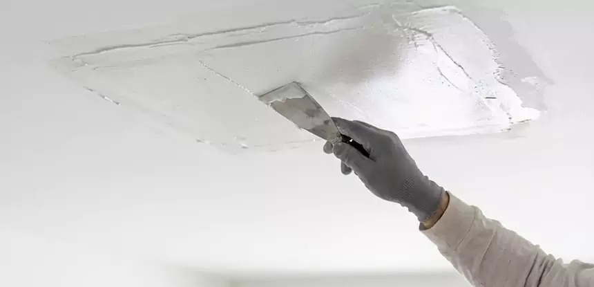 Ceiling Sagging Water Damage Repair Hoschton