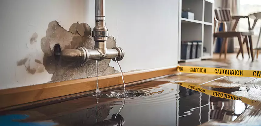 Burst Pipe Cleanup in Hoschton