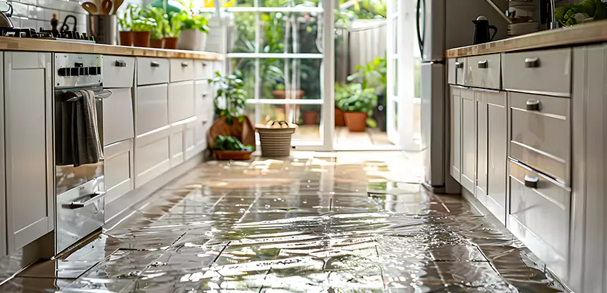 Kitchen Water Mitigation Services in Hoschton