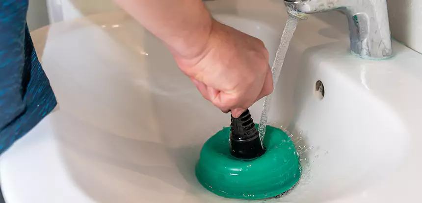 Sink Standing Water Blockage Removal in Hoschton