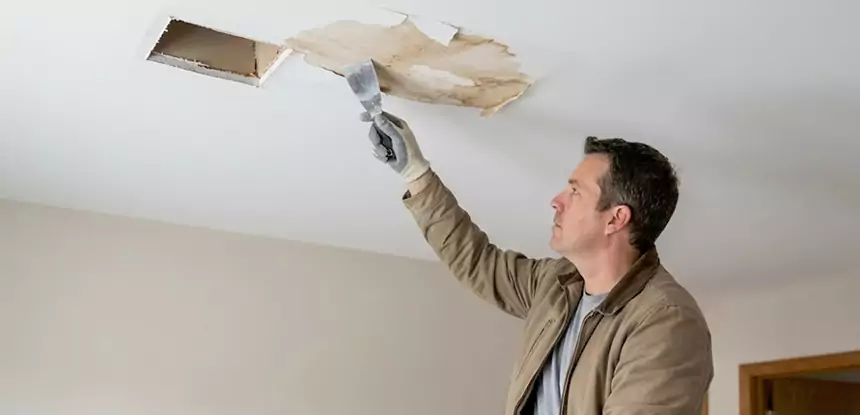 Dry Ceiling After Water Leak in Hoschton