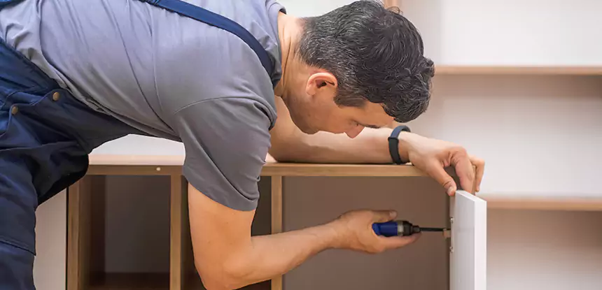 Water Damaged Cabinet Repair in Hoschton
