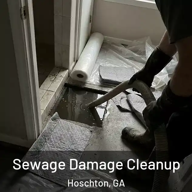  Sewage Damage Cleanup Hoschton, GA